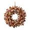 Glitzhome® 18.5" Fall Plaid Fabric Wreath